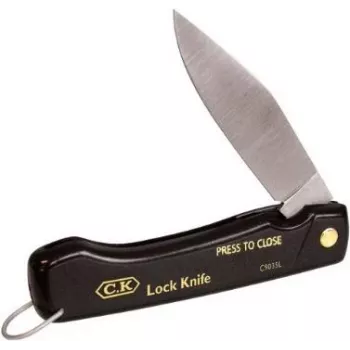 C.K Tools C9035L Elektriku Kokkupandav Nuga koos Piigiteraga, 110 mm Suletud Pikkus