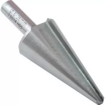 C.K Tools T3014 HSS astmepuur 6-26 mm, 10 astet, 3-kandiline vars, 80 mm pikkus