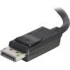 C2G 5,0 m DisplayPort-kaabel fiksaatoritega, isane-isane, must 84403