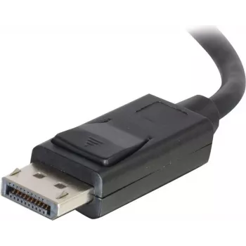 C2G 5,0 m DisplayPort-kaabel fiksaatoritega, isane-isane, must 84403