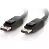 C2G 5,0 m DisplayPort-kaabel fiksaatoritega, isane-isane, must 84403