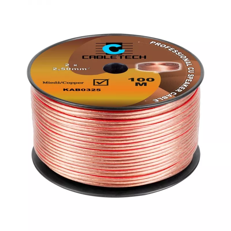 CABLETECH 2.5mm kõlarikaabel