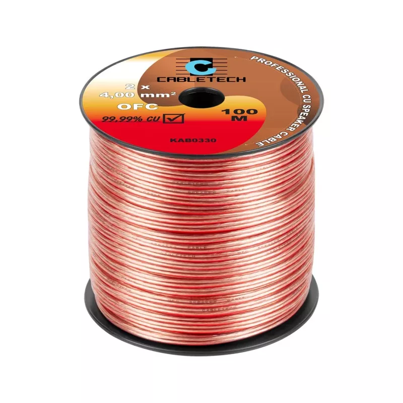 CABLETECH OFC 4mm kõlarikaabel