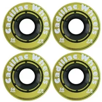 Cadillac 70mm Rattad Sinine - Longboard Cruiser Rattad 80a Uretaan