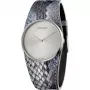 CALVIN KLEIN K5V231Q4 Naiste Kell 39mm Kvarts Roostevaba Teras Roosa Kuld PVD Nahk Must