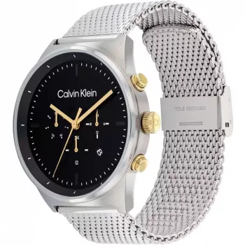 CALVIN KLEIN Meeste City Collection Kell 25200296 44mm Roostevaba Teras Šveitsi Kvarts