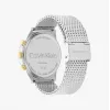 CALVIN KLEIN Meeste City Collection Kell 25200296 44mm Roostevaba Teras Šveitsi Kvarts