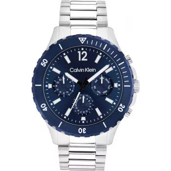 Calvin Klein meeste käekell Minimal Extension 25200115 44mm roostevabast terasest võrk