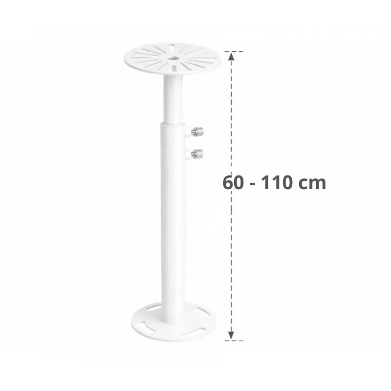Camsafe CS20-PSO B seinakinnitus kronstein kuplikujulistele ja kuulkaameratele, valge