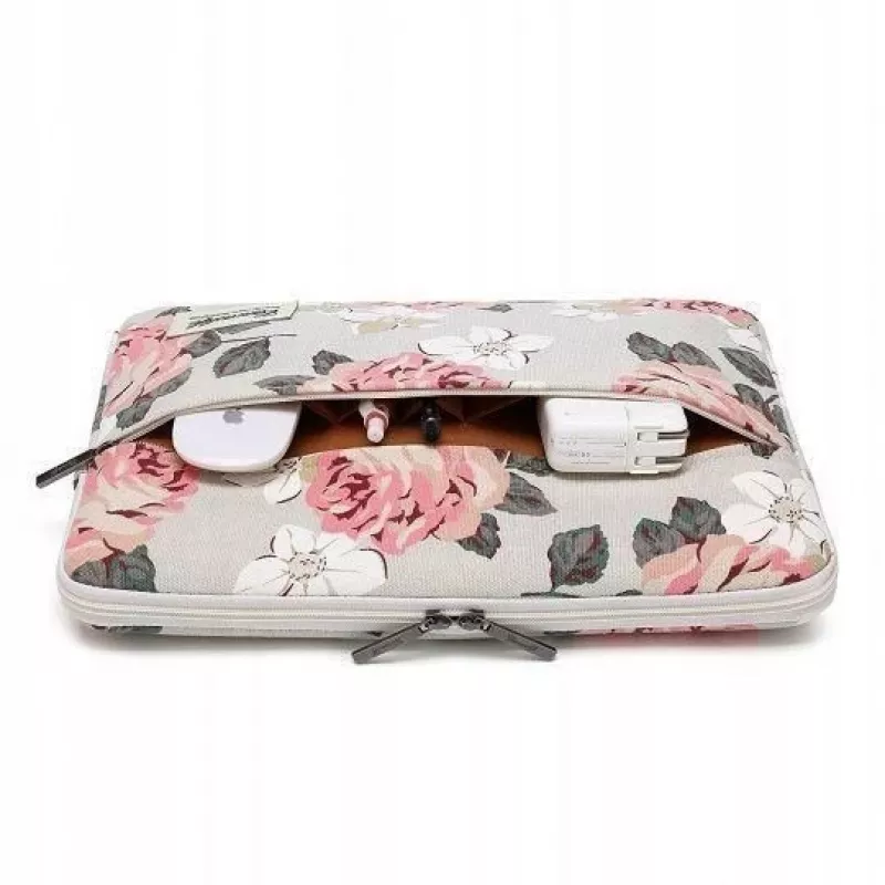 Canvaslife Sleeve for 13-14 inch Laptop - White and Pink