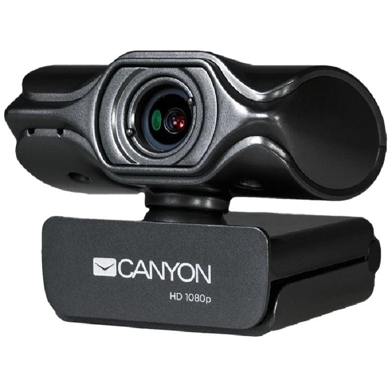 Canyon C6 2K Ultra Full HD 3.2MP veebikaamera USB 2.0-ga, must