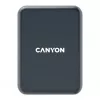CANYON CH-15 Auto hoidik ja juhtmevaba laadija MegaFix, 15W, USB-C, must