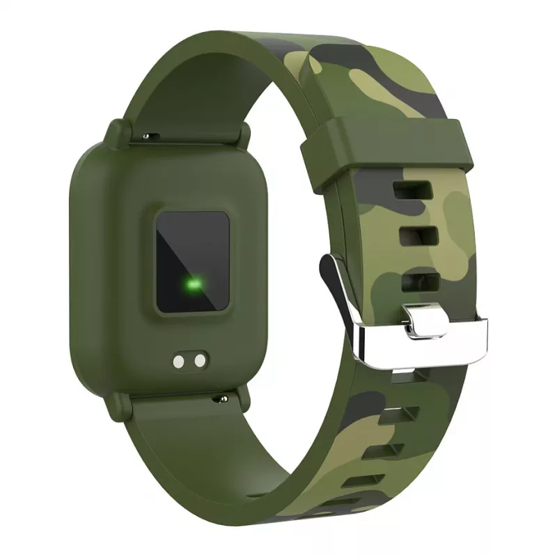 CANYON My Dino KW-33 Teismeliste Nutikell, 1.3-tolline IPS puuteekraan, Roheline plastkorpus, IP68 veekindel, BT 5.0