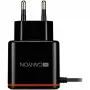 Canyon seinadapter USB Type-C kaabliga, 2.1A, must