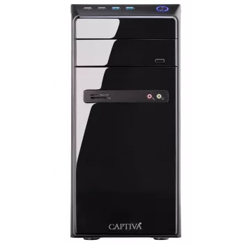 Captiva PC Power Starter I98-566 äriklassi lauaarvuti (Intel Core i5-14400, 8GB DDR4, 500GB NVMe SSD, Wi-Fi 6, Windows 11 Pro)