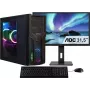 CAPTIVA PC Power Starter R80-040 TFT komplekt (Ryzen 7 5700G/SSD 1TB/32GB/DVD-RW/MSI/WLAN/Windows 11 Home 64-bit)