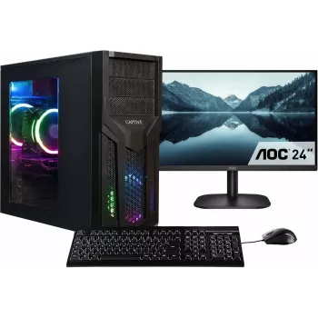 CAPTIVA Power Starter R80-012 TFT komplekt AMD Ryzen™ 7 16 GB DDR4-SDRAM 500 GB SSD