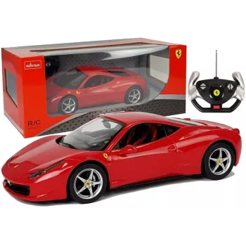 Auto R/C Ferrari Italia Rastar 1:14 Punane