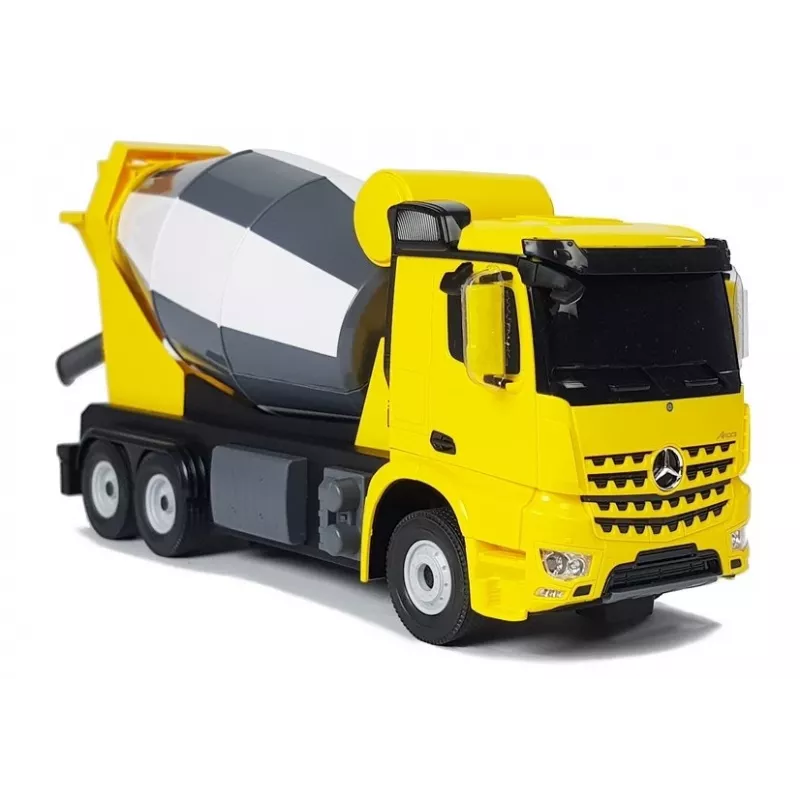 Auto R/C Mercedes-Benz Arocs Rastar 1:14 Kollane