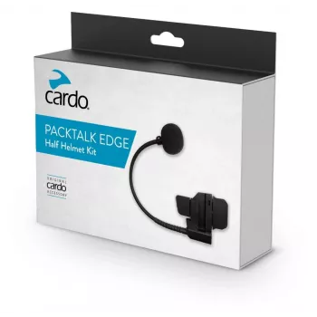 Cardo PT Edge Poolkiivri Komplekt - JBL Kõlarid ja Boom-mikrofon Packtalk Edge'ile