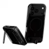 CARE by PanzerGlass Kickstandi ümbris Smokey Black MagSafe iPhone 17 Pro jaoks