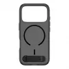 CARE by PanzerGlass Kickstandi ümbris Smokey Black MagSafe iPhone 17 Pro jaoks