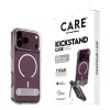 CARE by PanzerGlass Kickstand Case läbipaistev valge MagSafe'iga iPhone 17 Pro Maxile