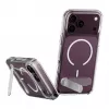 CARE by PanzerGlass Kickstand Case läbipaistev valge MagSafe'iga iPhone 17 Pro Maxile