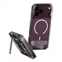 CARE by PanzerGlass Kickstand Case läbipaistev valge MagSafe'iga iPhone 17 Pro Maxile