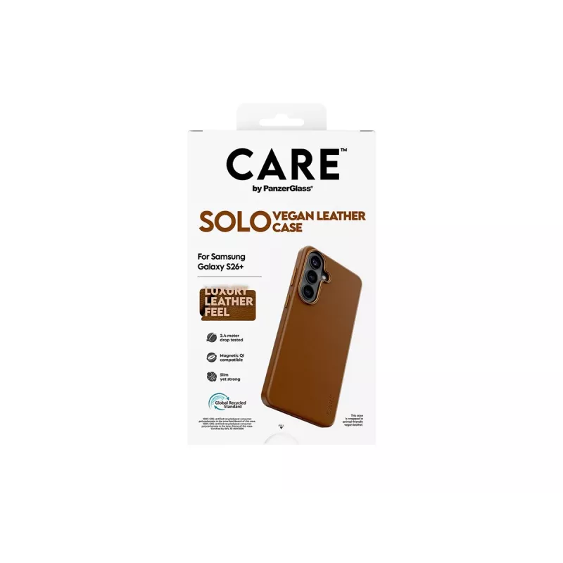 CARE by PanzerGlass Solo Case Samsung Galaxy S26 Plus jaoks - pruun