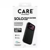 CARE by PanzerGlass Solo vegan-nahast ümbris must MagSafe'iga iPhone 17 Pro jaoks