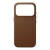 CARE by PanzerGlass Solo vegan-nahast ümbris pruun MagSafe'iga iPhone 17 Pro jaoks
