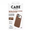CARE by PanzerGlass Solo vegantnahast ümbris pruun MagSafe'iga iPhone 17 Pro Maxile