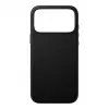 CARE by PanzerGlass Solo vegan-nahast ümbris MagSafe'iga iPhone 17 Pro Maxile - must