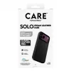 CARE by PanzerGlass Solo vegan-nahast ümbris MagSafe'iga iPhone 17 Pro Maxile - must