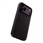 CARE by PanzerGlass Solo vegan-nahast ümbris MagSafe'iga iPhone 17 Pro Maxile - must