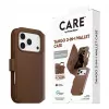 CARE by PanzerGlass Tango 2-in-1 rahakotikate pruun MagSafe'iga iPhone 17 Pro jaoks