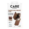 CARE by PanzerGlass Tango 2-in-1 rahakotikott pruun MagSafe-iga iPhone 17 Pro Max jaoks