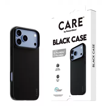 CARE by PanzerGlass TPU ümbris iPhone 17 Pro Max jaoks - must