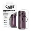CARE by PanzerGlass Urban Explorer ümbris läbipaistev musta MagSafe'iga iPhone 17 Pro