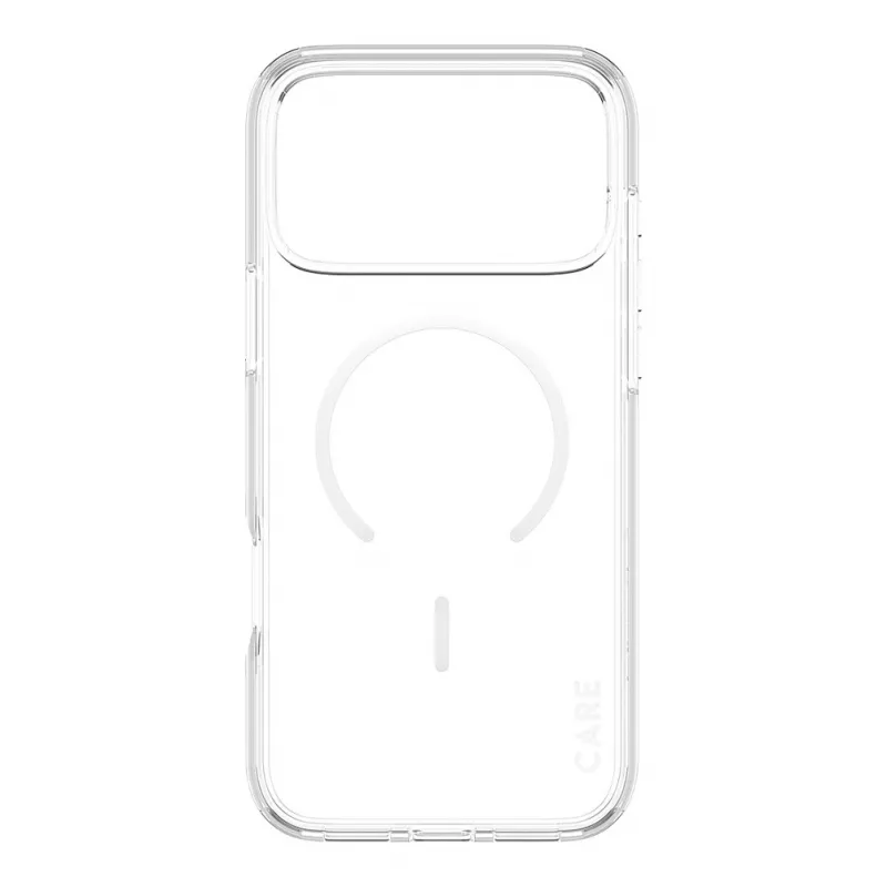 CARE by PanzerGlass Urban Explorer ümbris läbipaistev valge MagSafe'iga iPhone 17 Pro Maxile