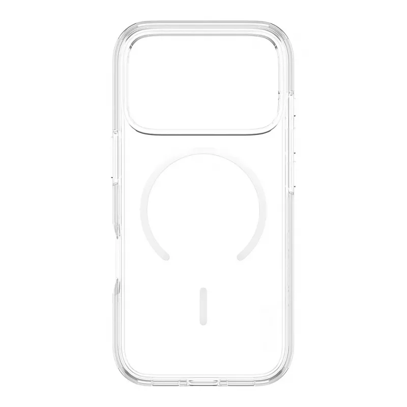 CARE by PanzerGlass Urban Explorer ümbris läbipaistev valge MagSafe rõngaga iPhone 17 Pro jaoks
