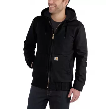 Carhartt Duck Active Jope Must - Täkitud voodriga tööjope meestele