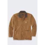 Carhartt Iconi C01 Duck Chore Jope - Pruun