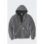 Carhartt Iconic Jacket J140 Firm Duck Active - Meeste polsterdatud flanellvoodriga tööjope, veekindel, Original Fit