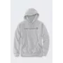 Carhartt Marquette logoga kapuutsiga dressipluus - hallikirju, suurus L