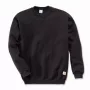 Carhartt meeste keskmise paksusega ümara kaelusega dressipluus - must