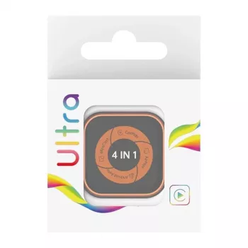 CARLINKIT Mini Ultra 6 juhtmevaba adapter CarPlay ja Android Auto jaoks - must