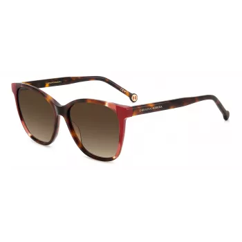 CAROLINA HERRERA CH0061SO6357H Naiste päikeseprillid Havana pruun gradient 57mm