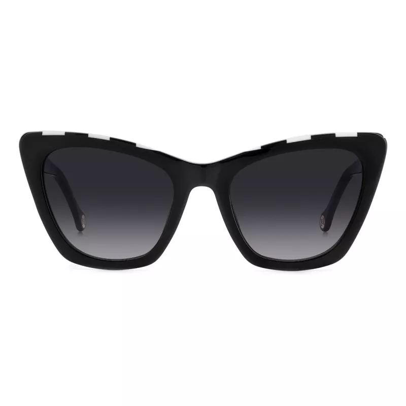 Carolina Herrera HER0129S80S Naiste kassisilma päikeseprillid Havana pruun gradient 55mm